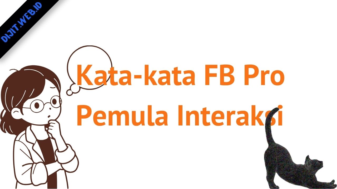 Kata-kata FB Pro Pemula Interaksi