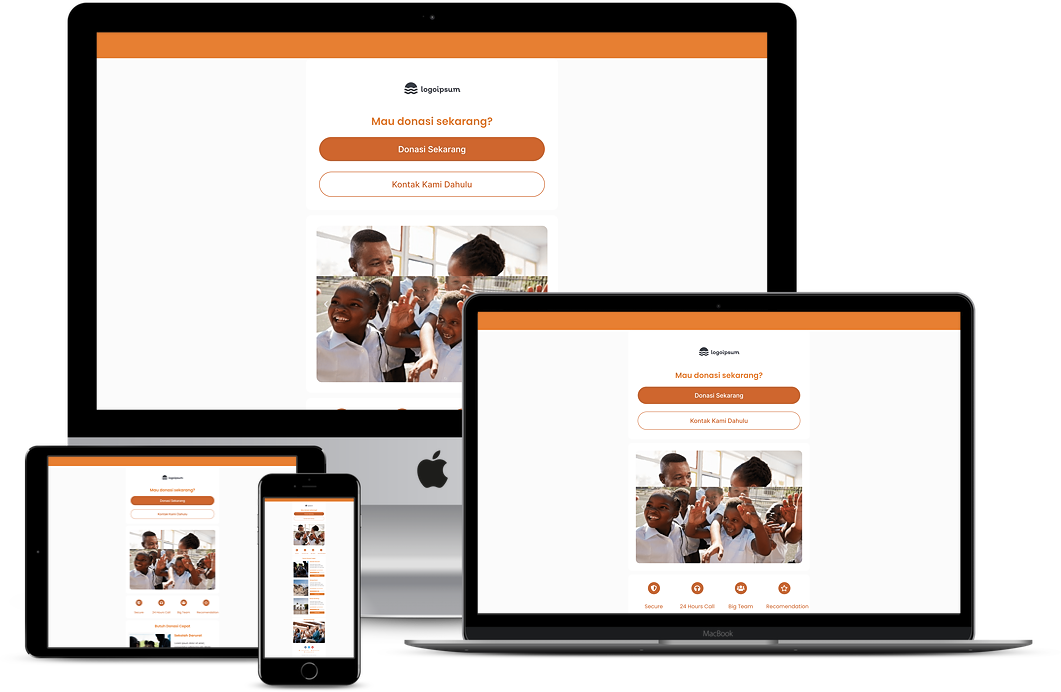 Contoh Web Donasi