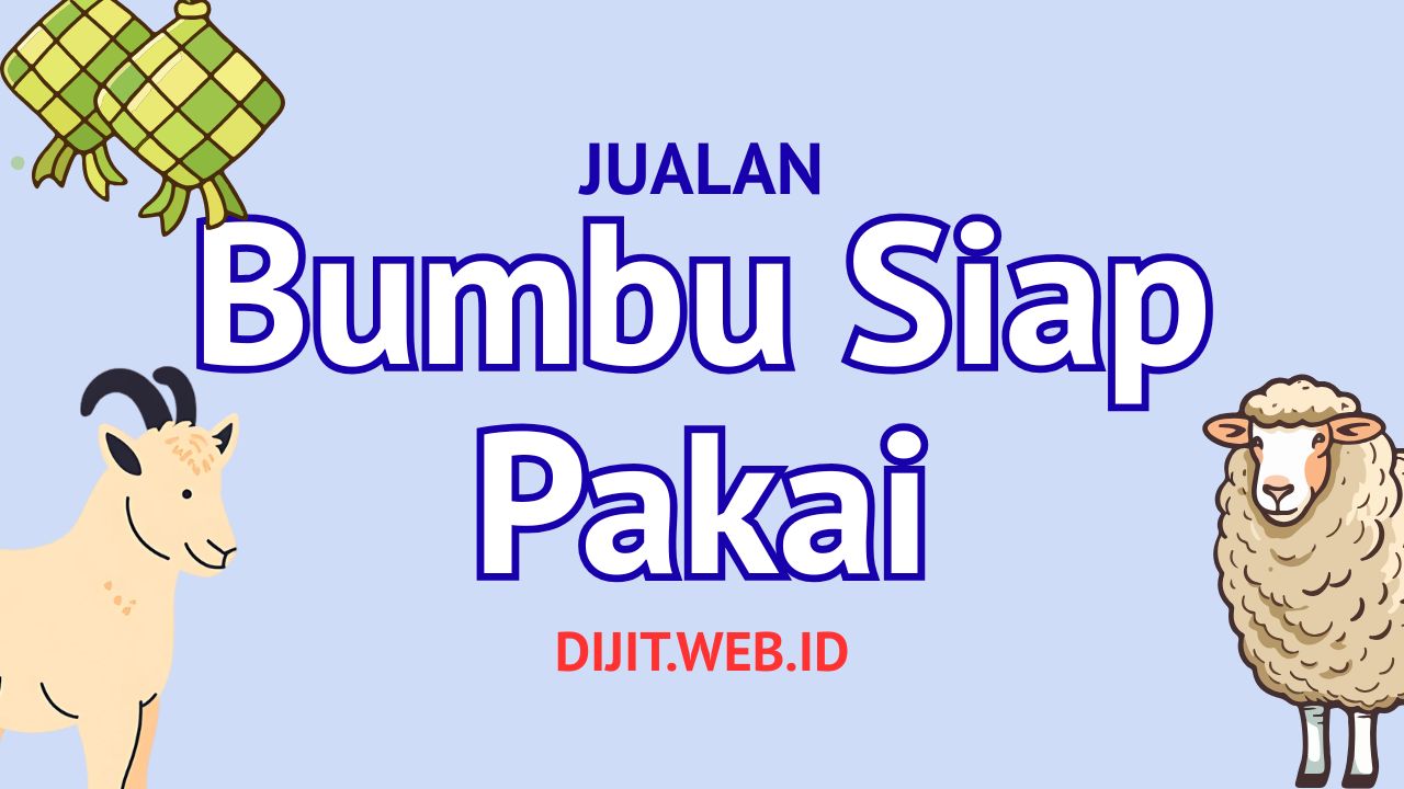 Jualan Bumbu Siap Pakai