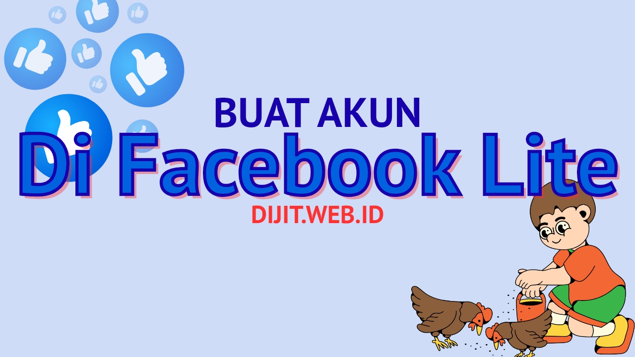 Buat Akun di Facebook Lite